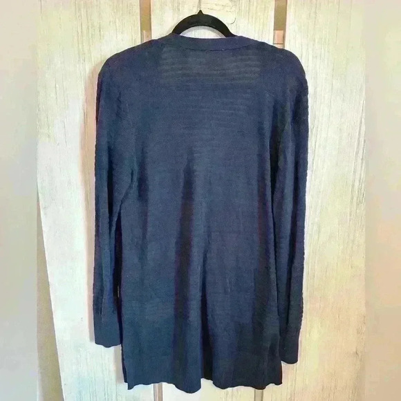 Cabi‎ Women's Dark Blue Snap-Closure Cardigan - Size Large - Picture 3 of 4